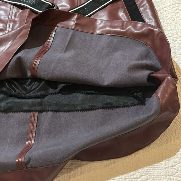 Marc Cain Sport Faux Leather Dress. NWT. Size N3/medium - Picture 7 of 12